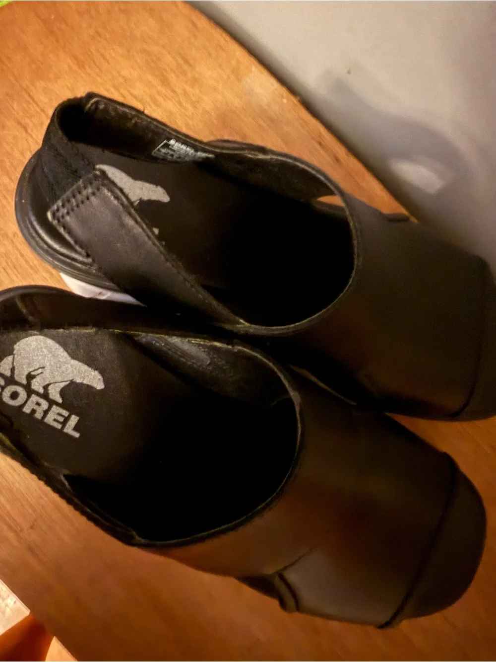 Sorel Joanie III Slingback Platform Wedge Sandals 7